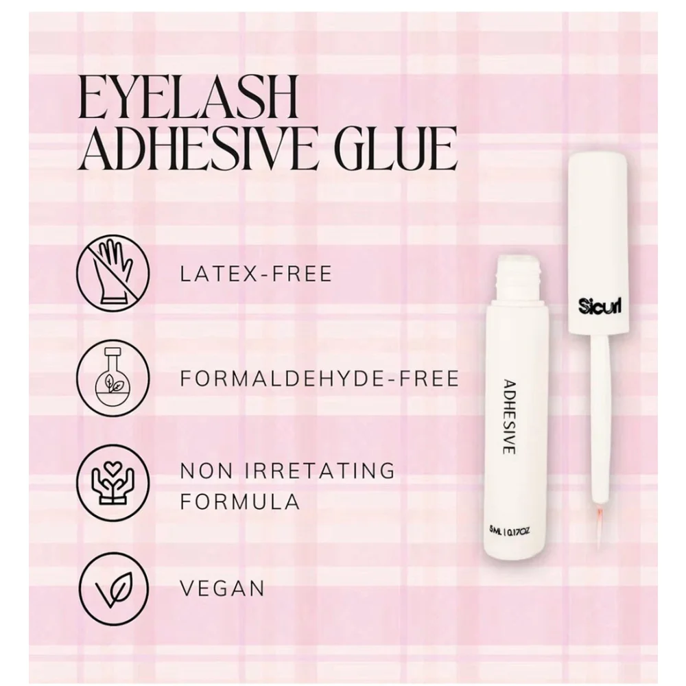 2 Sicurl Lash Bond, lash cluster glue, quick dry, long lasting